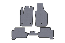 Fiat 500/500L 2013–2022 Rubberen automatten Carsuit (voor 500, Elektro, grijs) foto 1