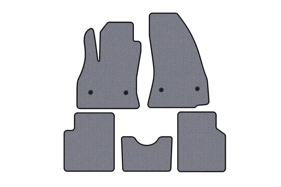 Fiat 500/500L 2013–2022 Rubberen automatten Carsuit (voor 500L, grijs) Image
