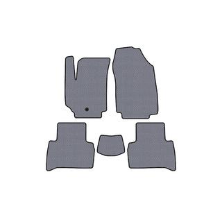 Rubberen automatten Carsuit (2007-2010, SW, grijs) Fiat Croma 2005–2010 foto 1