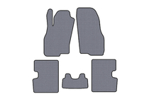 Fiat Punto Grande/EVO 2006–2018 Rubberen automatten Carsuit (HB, 5-deurs, vóór facelift, grijs) foto 1