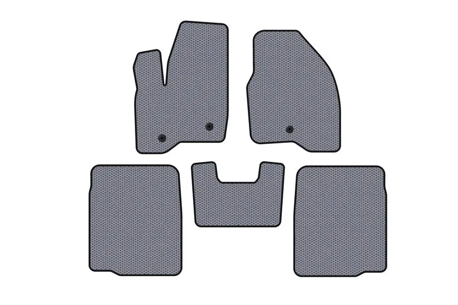 Ford Explorer 2011–2019 Carsuit rubberen automatten (2 rijen, 2011-2015, grijs) Image