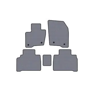 Carsuit rubber automatten (HB, grijs) foto 1