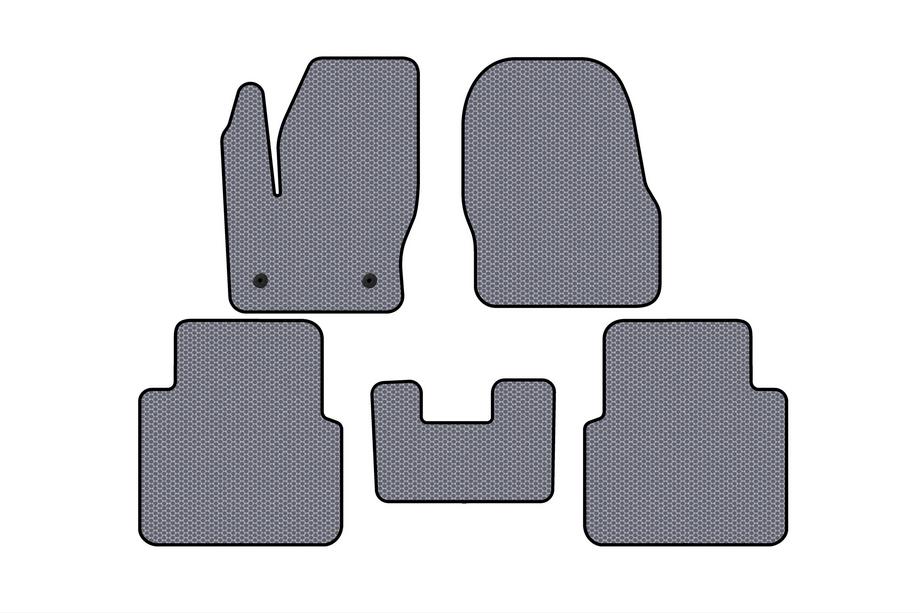 Ford Connect 2014–2021 Rubberen automatten Carsuit (Grijs) Image