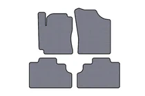 Geely CK-2 2008–2016 Carsuit rubberen automatten (SD, grijs) foto 1
