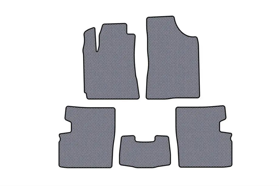 Geely Emgrand EC7 2009– Rubberen automatten Carsuit (2009-2014, HB, 5-deurs, grijs) Image