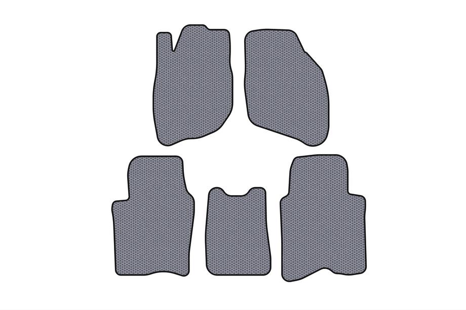 Honda City 2002–2008 Carsuit rubberen automatten (SD, grijs) Image
