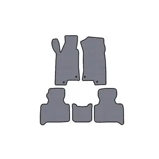 Rubberen automatten Carsuit (Grijs) Hummer H3 2005–2010 foto 1