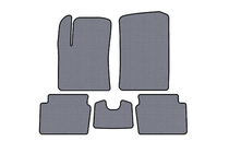 Hyundai I-10 2008–2013 Carsuit rubber automatten (HB, grijs) foto 1