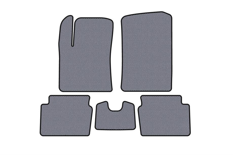 Hyundai I-10 2008–2013 Carsuit rubber automatten (HB, grijs) Image