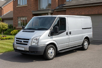 Ford Transit 2000–2014 Bosphorus Black side steps (2 st., aluminium) foto 1