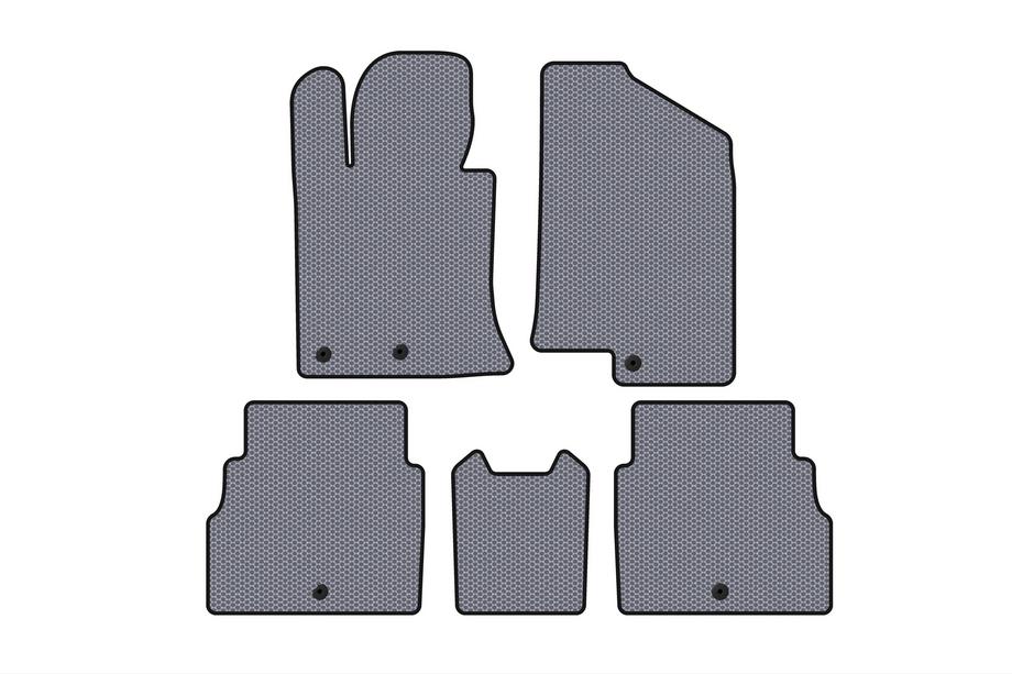 Hyundai Sonata YF 2010–2014 Rubberen automatten Carsuit V2 (grijs) Image
