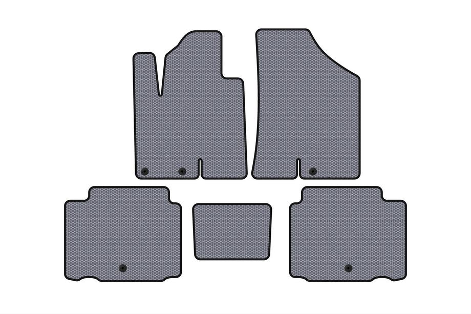 Hyundai IX55 2007–2012 Rubberen automatten Carsuit (Grijs) Image