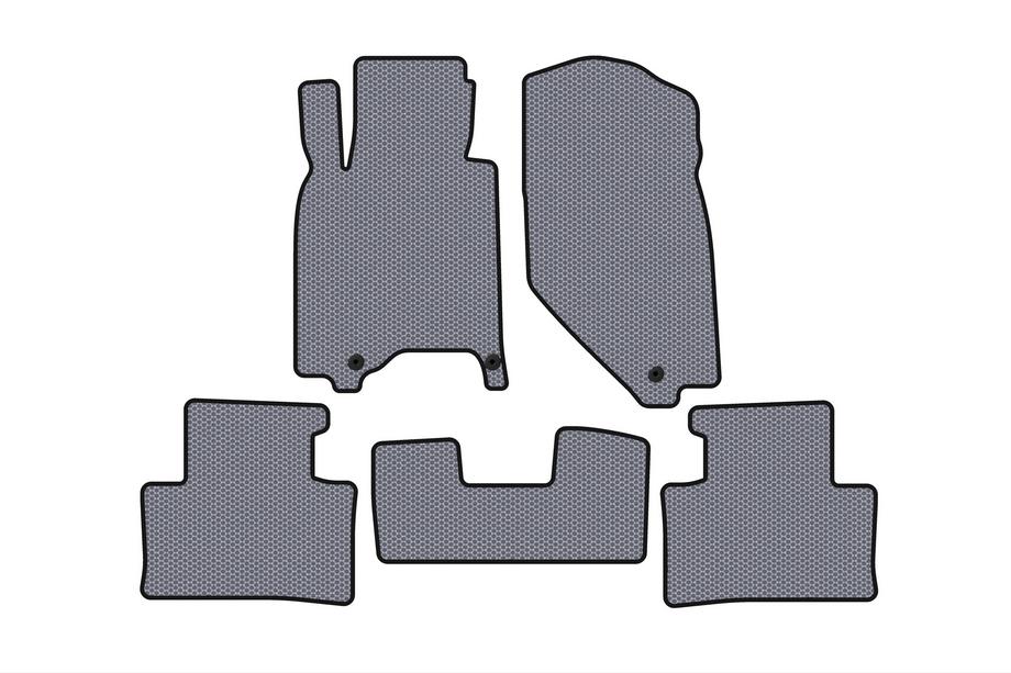 Infiniti G25/G35/37 (V36/CV36) 2006–2015 Rubberen automatten Carsuit (G37 X, SD, grijs) Image