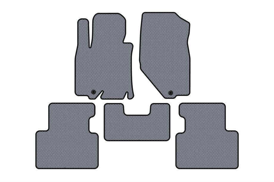 Infiniti QX50 2013–2017 Rubberen automatten Carsuit (Grijs) Image