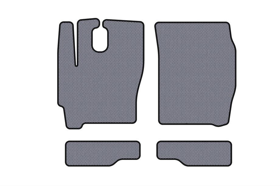 Iveco Eurocargo 2002–2008 Rubberen automatten Carsuit (Grijs) Foto 1
