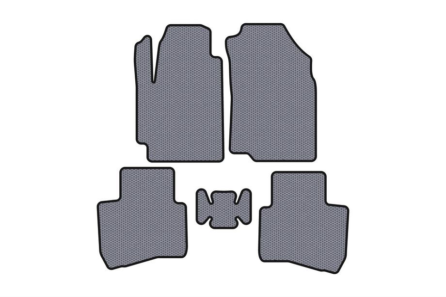 JAC S2 2014–2020 Rubberen automatten Carsuit (Grijs) Image