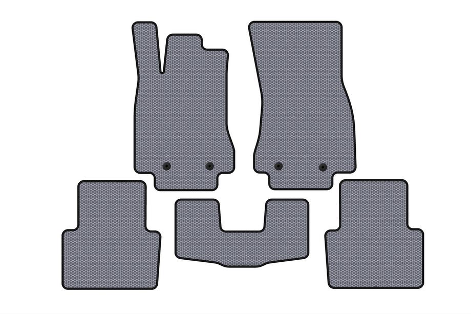 Jaguar XF 2009–2016 Rubberen automatten Carsuit (Grijs) Image