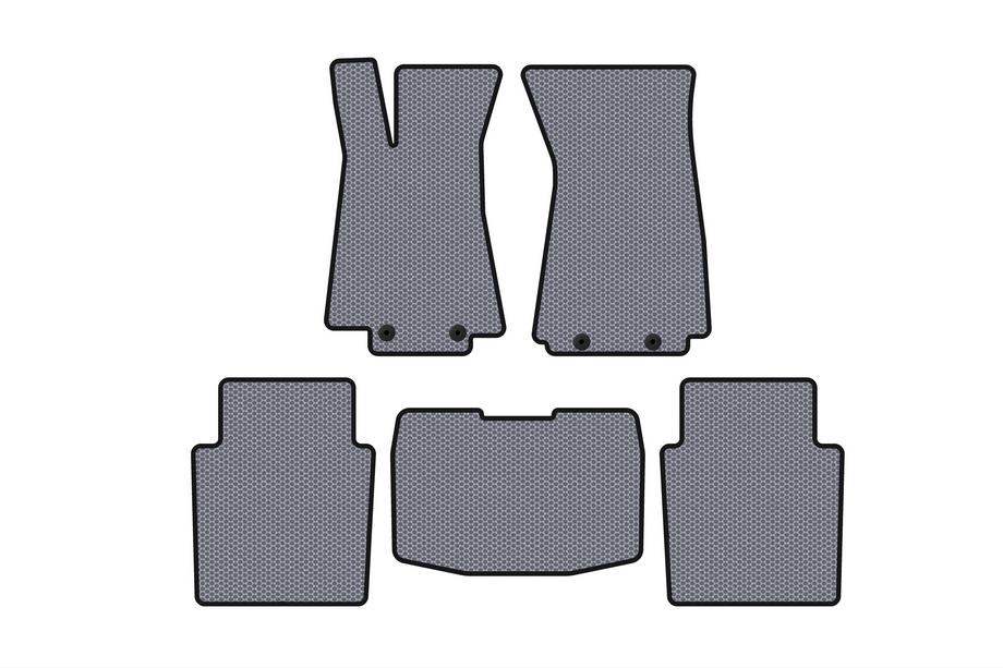 Jaguar XJ 2003–2009 Carsuit rubberen automatten (SD, grijs) Image