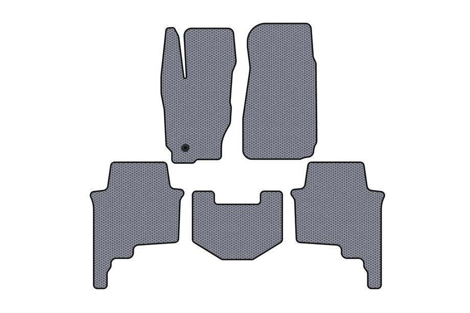 Jeep Commander 2005–2010 Rubberen automatten Carsuit (Grijs) Image