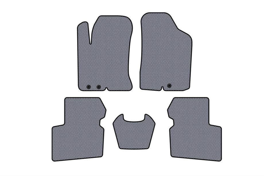 Kia Cerato 2 2010–2013 Carsuit rubberen automatten (SD, grijs) Image