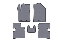 Kia Picanto 2004–2011 Rubberen automatten Carsuit (2009-2011, HB, grijs) foto 1