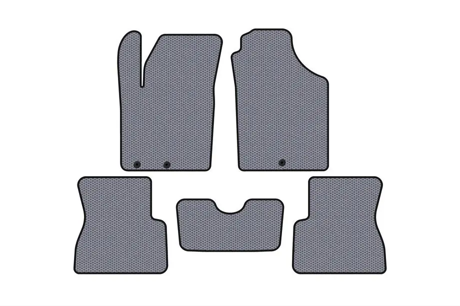 Kia Picanto 2011–2016 Rubberen automatten Carsuit (Grijs) Image