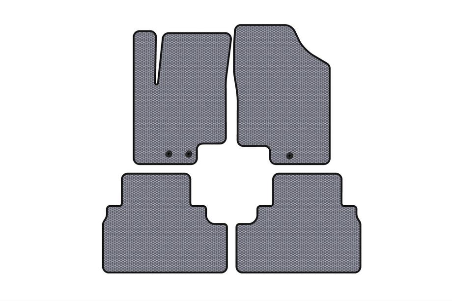 Kia Venga 2010–2019 Rubberen automatten Carsuit (Grijs) Image