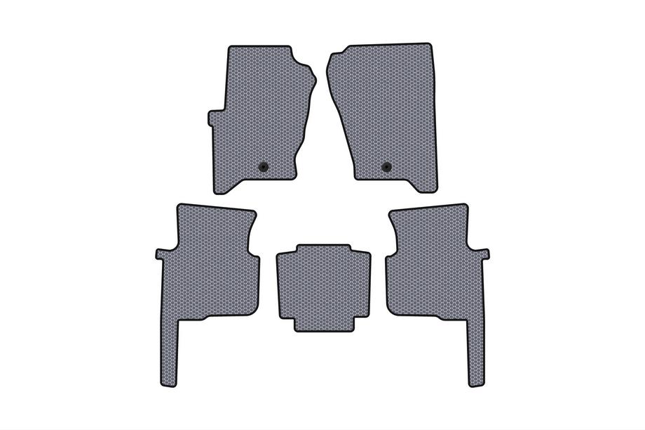 Land Rover Discovery III 2004–2009 Rubberen automatten Carsuit (Grijs) Image