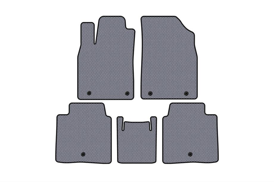 Lexus ES 2012–2018 Rubberen automatten Carsuit (SD, Hybrid, grijs) Image