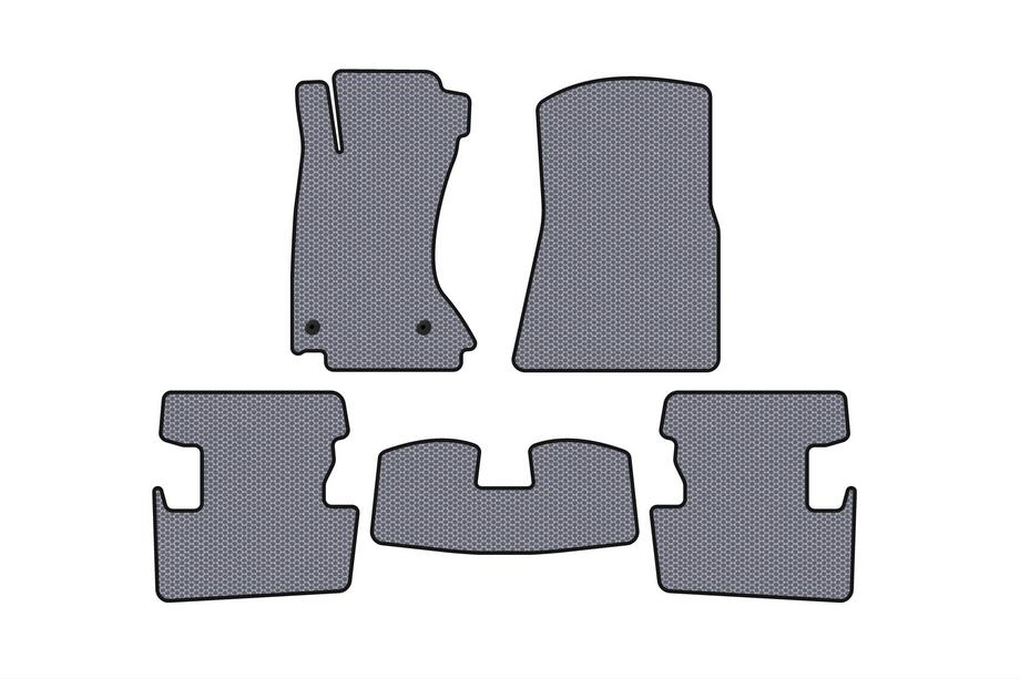 Lexus IS 2005–2013 Rubberen automatten Carsuit (vierwielaandrijving, grijs) Image
