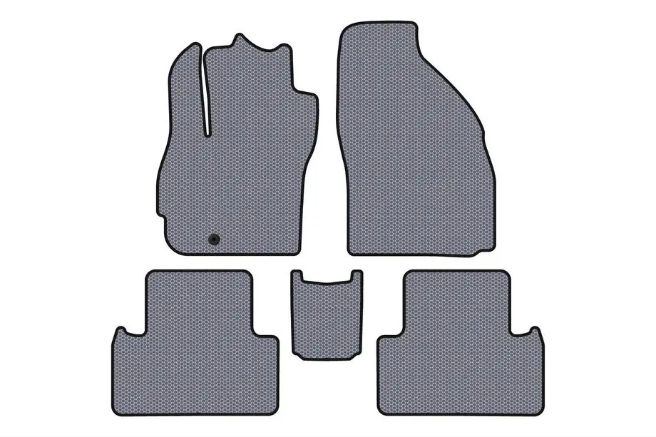 Mazda 5 2005–2009 Carsuit rubberen automatten (2 rijen, 7-zits, grijs) Image
