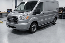 Ford Transit 2014– Bosphorus Black side steps (2 st., aluminium) foto 1