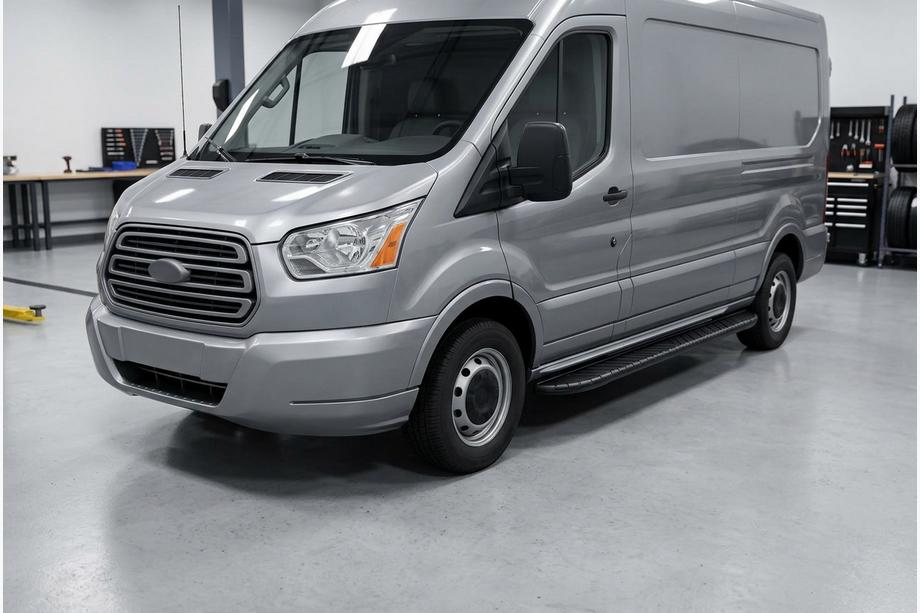 Ford Transit 2014– Bosphorus Black side steps (2 st., aluminium) Image