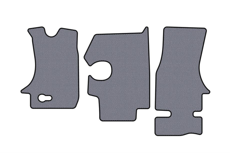 Mercedes T2 (507-814) 1967–1996 Rubberen automatten Carsuit (Grijs) Image