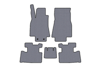 Mercedes A-class W169 2004–2012 Rubberen automatten Carsuit (2004-2008, HB, 5-deurs, grijs) foto 1