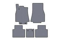 Mercedes B-Klasse W245 2005–2011 Rubberen automatten Carsuit (Grijs) foto 1
