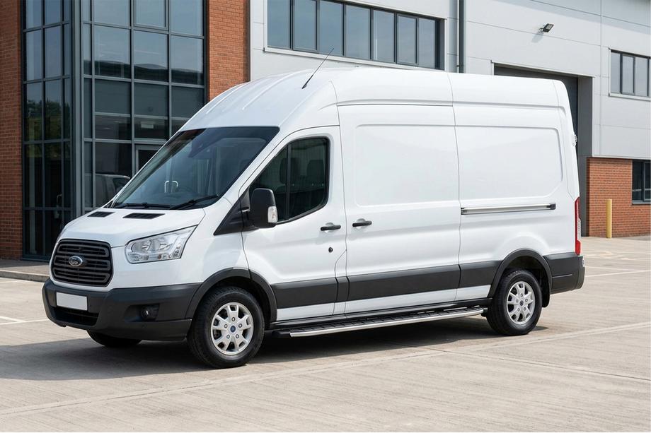 Ford Transit 2014– Side steps Fullmond (2 stuks, aluminium) Image