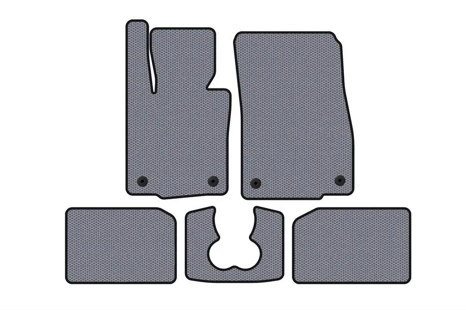 Mini Cooper F55/56/57 2014–2023 Rubberen matten Carsuit (voor S F55, 5-deurs, grijs) Image