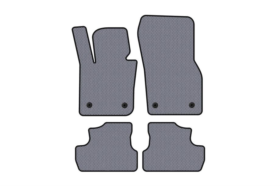 Mini Cooper F55/56/57 2014–2023 Carsuit rubber vloermatten voor het interieur (voor S F56, grijs) Image
