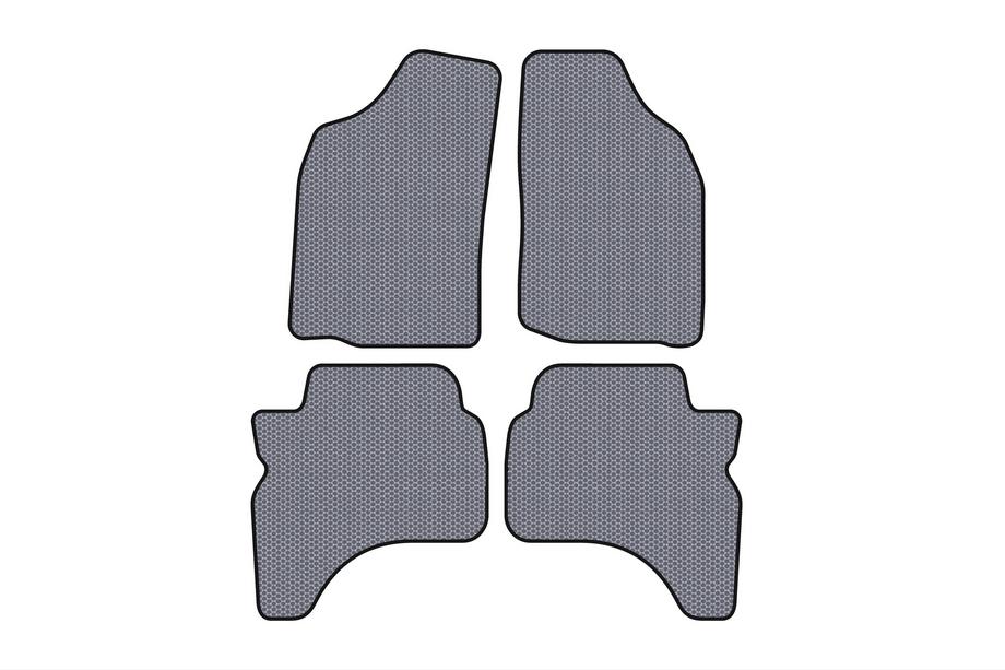 Mitsubishi L200 1996–2006 Rubberen automatten Carsuit (Grijs) Image