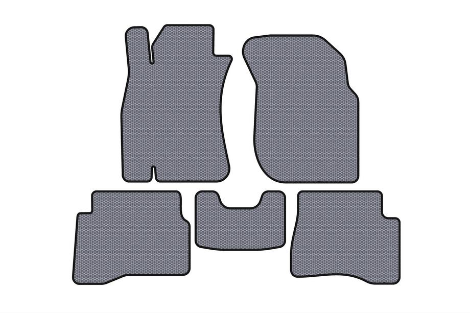 Nissan Almera N16 2000–2006 Carsuit rubberen automatten (SD, grijs) Image
