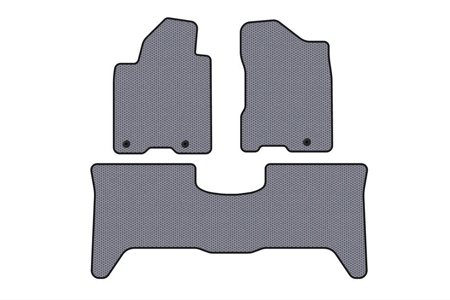 Nissan Armada 2003–2015 Rubberen mattenset Carsuit (2 rijen, 2003-2008 Grijs) Image