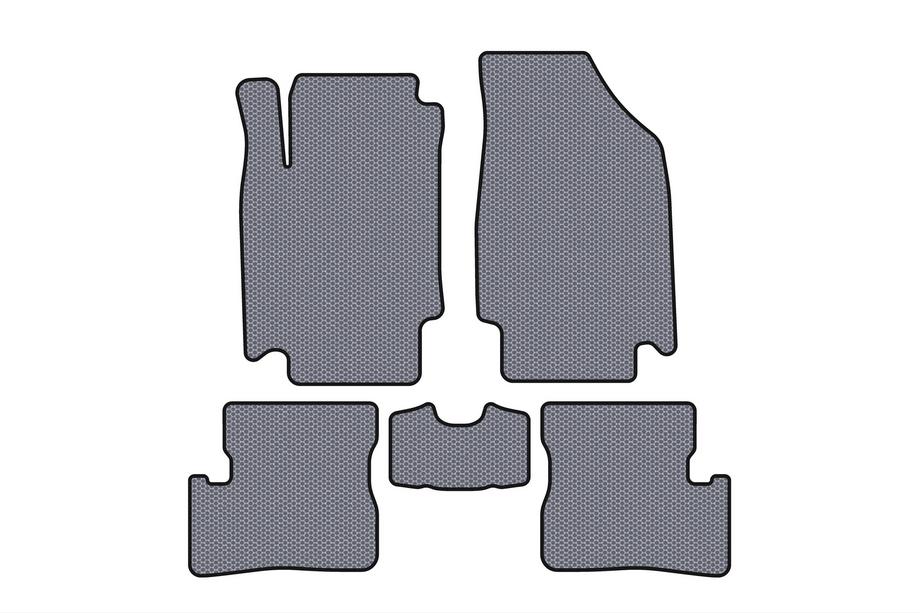 Nissan Micra K12 2003–2010 Carsuit rubber automatten (HB, grijs) Image