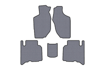 Opel Frontera 1998–2003 Rubberen automatten Carsuit (5-deurs, grijs) foto 1
