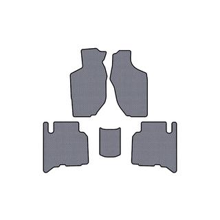 Rubberen automatten Carsuit (5-deurs, grijs) Opel Frontera 1998–2003 foto 1