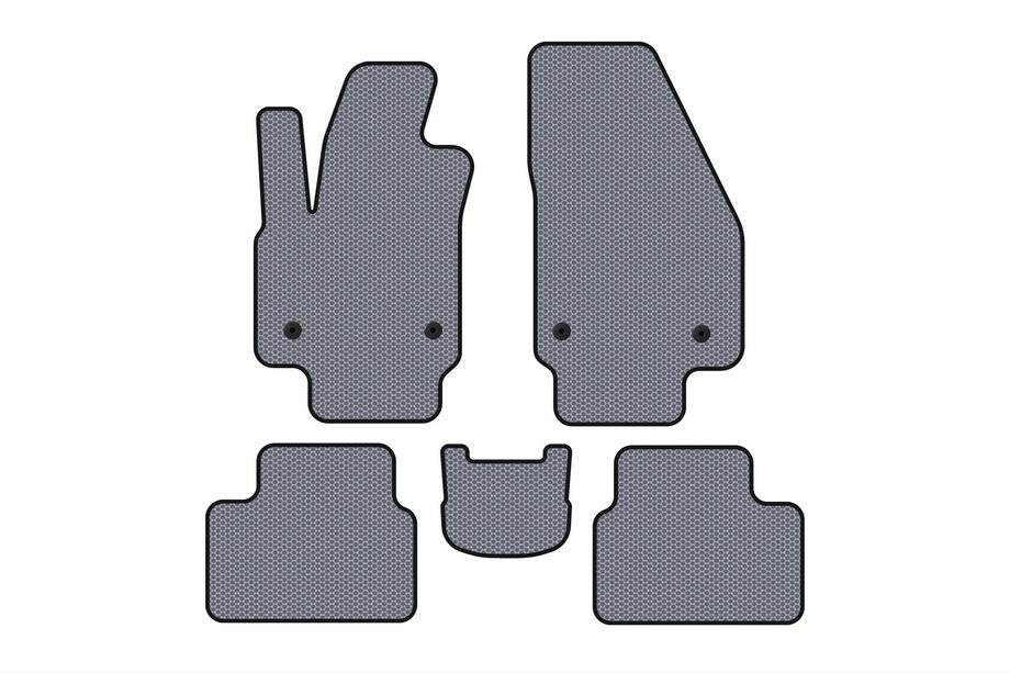 Opel Meriva 2010–2017 Rubberen automatten Carsuit (Grijs) Image