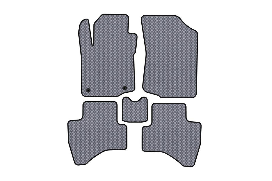 Peugeot 107 2005–2014 Carsuit rubber automatten (HB, grijs) Image