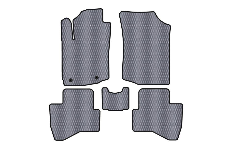 Peugeot 108 2014–2021 Carsuit rubber automatten (HB, grijs) Image