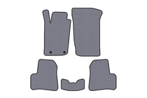 Peugeot 206 1998–2024 Rubberen automatten Carsuit (1998-2009, Grijs) foto 1