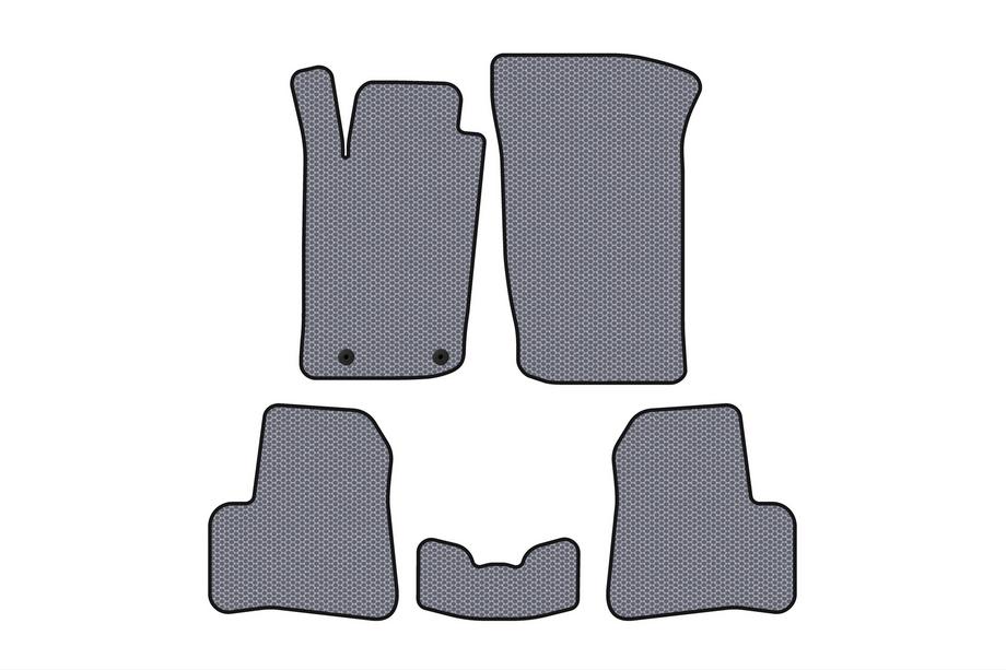 Peugeot 206 1998–2024 Rubberen automatten Carsuit (1998-2009, Grijs) Image